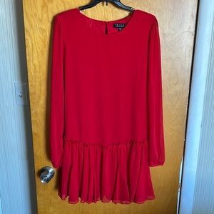 Trixxi Red Dress